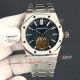 swiss replica Audemars Piguet Royal Oak  26730   Flying Tourbillon blue dial watch (2)_th.jpg